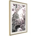 Poster Magnolias in the Sun of Paris - pink flowers against the gray backdrop of the Eiffel Tower 132285 additionalThumb 3