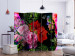 Room Divider Summer Evening II (5-piece) - romantic colorful bouquet with roses 132685 additionalThumb 2