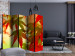 Room Divider Screen Colorful Leaves II - tree with red-green leaves on a light background 133985 additionalThumb 4