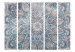 Room Divider Screen Mandala II (5-piece) - pattern in oriental ornaments in Zen style 134285 additionalThumb 3