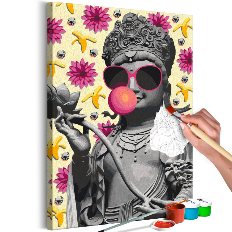 Paint by Number Kit Buddha and Bananas 135685 additionalImage 5