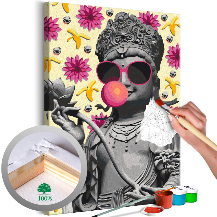 Paint by Number Kit Buddha and Bananas 135685