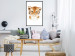 Poster Tiger Cub - a charming composition for children with a wild cat on a white background 136385 additionalThumb 15