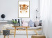 Poster Tiger Cub - a charming composition for children with a wild cat on a white background 136385 additionalThumb 16