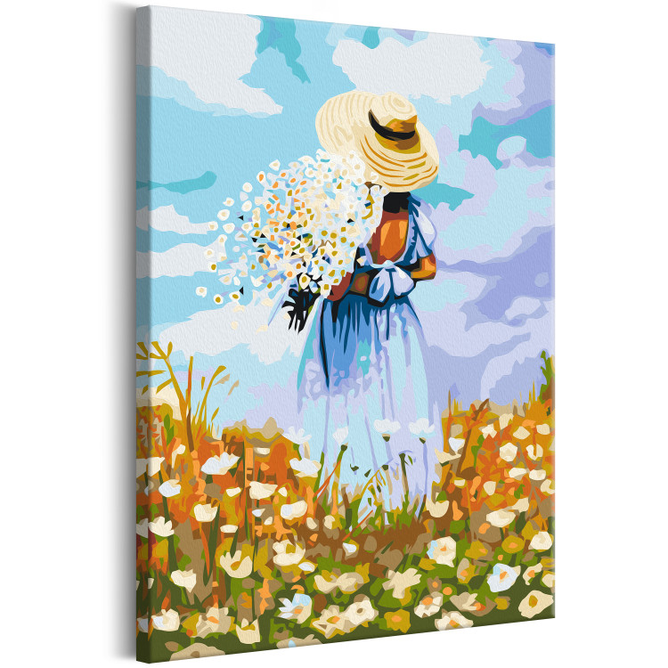 Paint by Number Kit Girl in a Straw Hat 136985 additionalImage 6