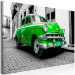 Large canvas print Cuban Classic Car (Green) [Large Format] 137585 additionalThumb 2