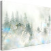 Canvas Turquoise Accent (1-piece) Wide - forest and mist above tree canopies 138185 additionalThumb 2