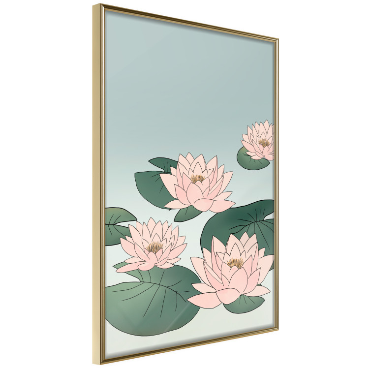 Poster Pink Water Lilies [Poster] 142485 additionalImage 8