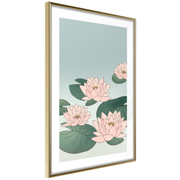 Poster Pink Water Lilies [Poster] 142485 additionalImage 3