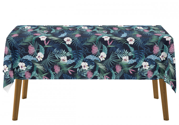 Tablecloth Cozy jungle - a botanical composition with tropical plants 147185 additionalImage 4