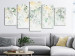 Canvas Art Print Waterfall of Roses (5 Parts) Wide - Second Variant 150085 additionalThumb 3