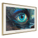 Poster Blue Eye - A Composition Inspired by the Work of Van Gogh 151185 additionalThumb 12