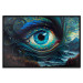 Poster Blue Eye - A Composition Inspired by the Work of Van Gogh 151185 additionalThumb 17