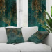 Decorative Microfiber Pillow Reflection of Leaves - An Elegant Composition With a Delicate Outline of Plants 151385 additionalThumb 2