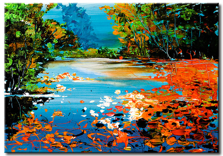 Canvas Art Print River 49785