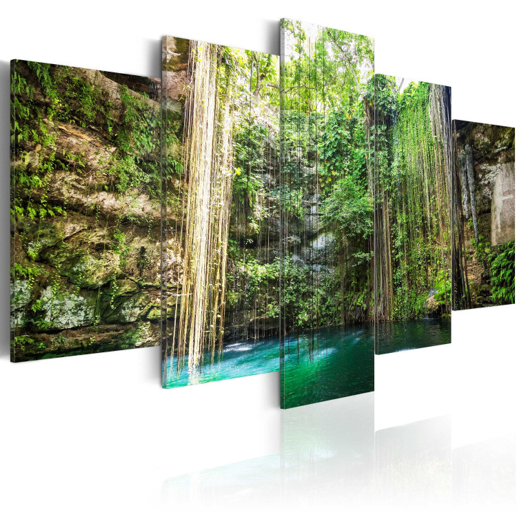 Canvas Print Waterfall of Trees 62285 additionalImage 2