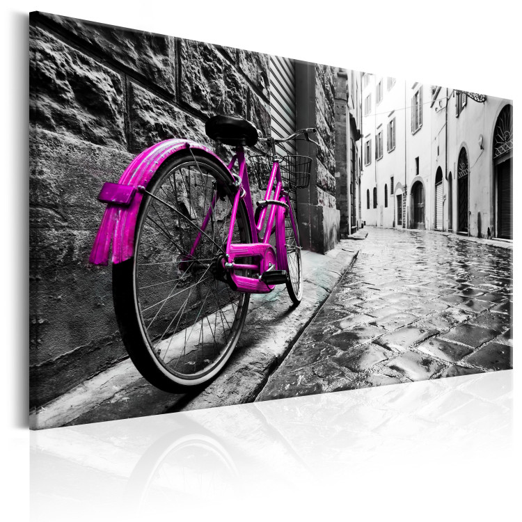 Canvas Print Vintage Pink Bike 92085 additionalImage 2