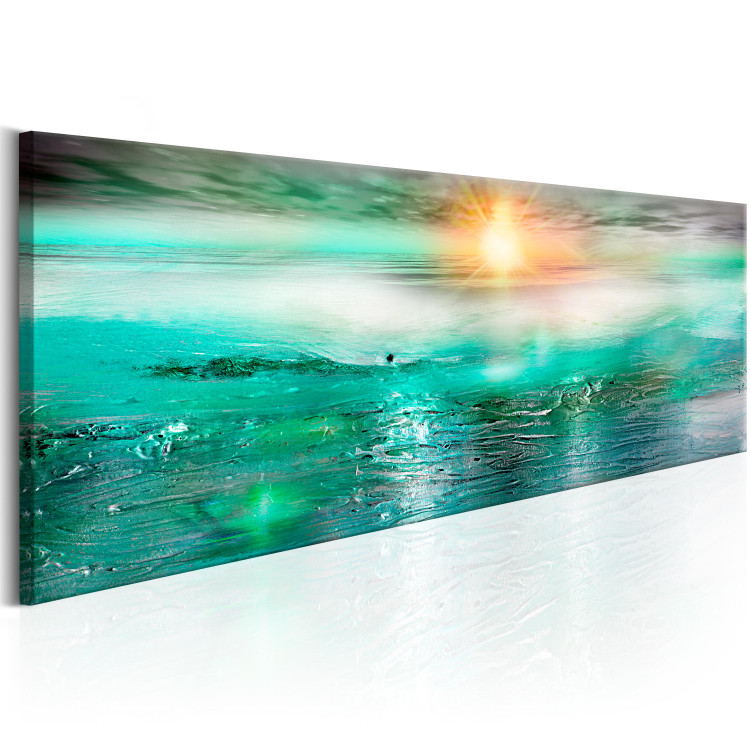 Canvas Art Print Peaceful Blue Landscape (1-part) - Sunlight Over the Sea 94985 additionalImage 2