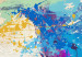 Cork Pinboard World Map: Colourful Madness [Cork Map] 97485 additionalThumb 6