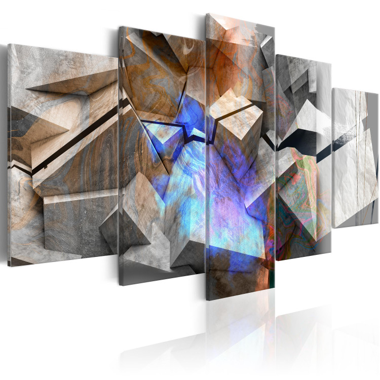 Canvas Print Abstract Cubes 98185 additionalImage 2