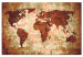 Paint by Number Kit World Map (Earth Colours) 107495 additionalThumb 6