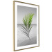 Wall Poster Green Palm Branch - Tropical plant and sea with beach in the background 114395 additionalThumb 6