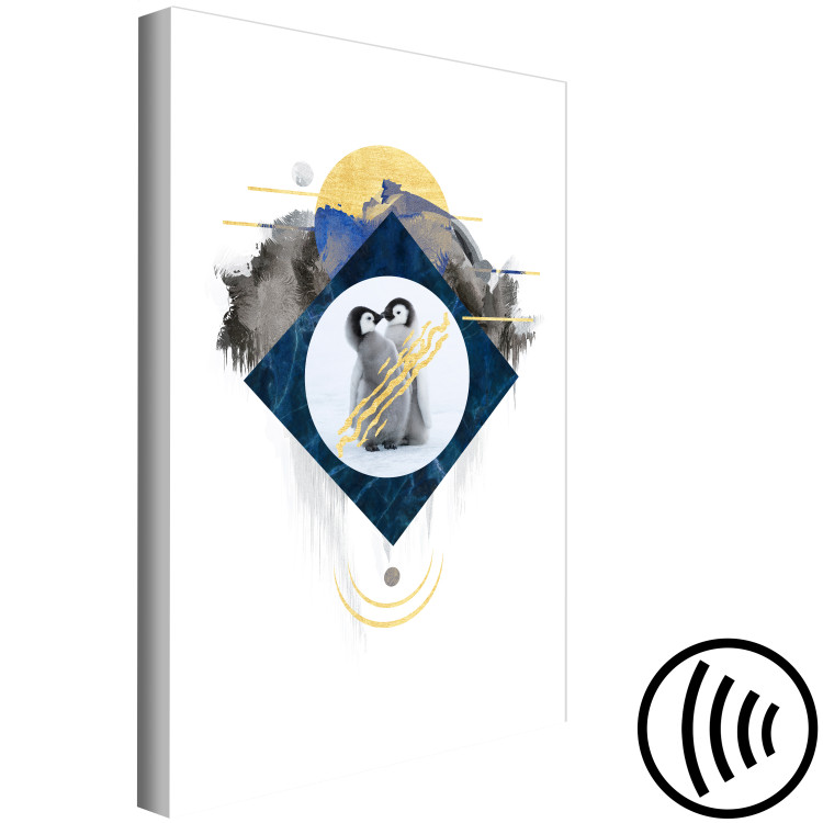 Canvas Print Penguin Couple (1 Part) Vertical 116595 additionalImage 6