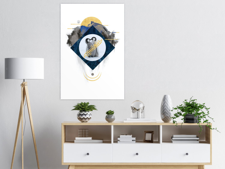 Canvas Print Penguin Couple (1 Part) Vertical 116595 additionalImage 3