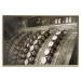 Poster Vintage Cash Register - sepia-toned composition with a retro-style metal cash register 116695 additionalThumb 17