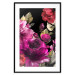Poster Midsummer - colorful watercolor flowers on a black background 117995 additionalThumb 15