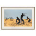 Wall Poster Deal Hunters - graffiti with people and carts in a field in Banksy style 118695 additionalThumb 21
