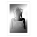 Wall Poster Romantic Dream - black and white sensual composition with a woman 121895 additionalThumb 19