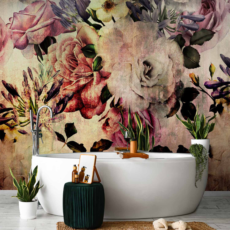 Wall Mural Nostalgia Flowers 122295 additionalImage 8