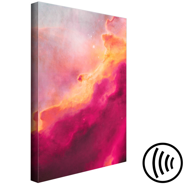 Canvas Art Print Pink Nebula (1 Part) Vertical 123195 additionalImage 6