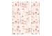 Room Separator Magnolia Branches - pink plants with a pastel hue and a pink background 123295 additionalThumb 3