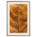 Poster Autumn Leaf - golden texture of a leaf with intricate details 123795 additionalThumb 19