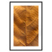 Poster Autumn Leaf - golden texture of a leaf with intricate details 123795 additionalThumb 17