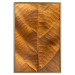 Poster Autumn Leaf - golden texture of a leaf with intricate details 123795 additionalThumb 20