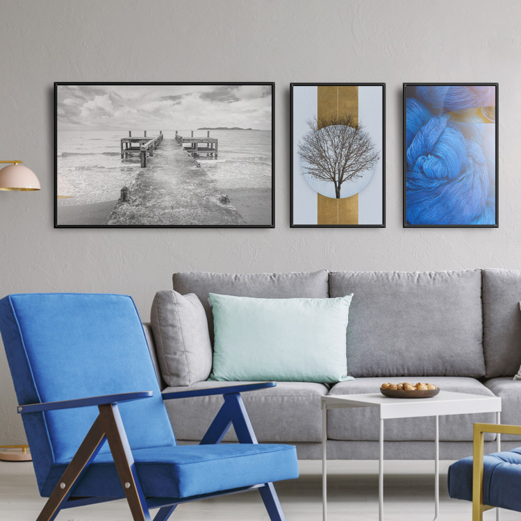 Wall art set Autumn by the Seaside 124895
