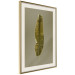 Wall Poster Exotic Leaf - green leaf from a banana tree on a solid background 126195 additionalThumb 2