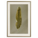 Wall Poster Exotic Leaf - green leaf from a banana tree on a solid background 126195 additionalThumb 19