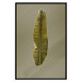 Wall Poster Exotic Leaf - green leaf from a banana tree on a solid background 126195 additionalThumb 24