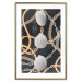 Poster Sea Treasures - abstraction of seashells and metal chains 127395 additionalThumb 16