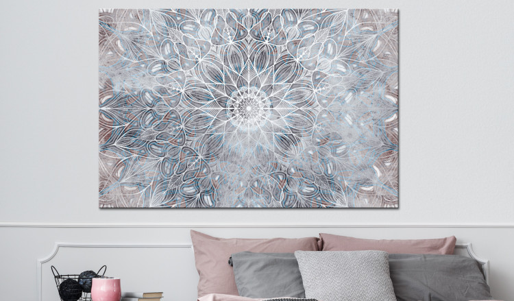 Large canvas print Blurred Mandala [Large Format] 128695 additionalImage 5