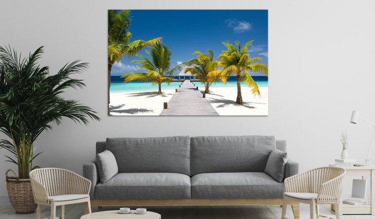 Large canvas print Paradise Maldives [Large Format] 128995 additionalImage 5