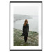 Poster What Now? - landscape of a woman dressed in green against the sea and rocks 130295 additionalThumb 16