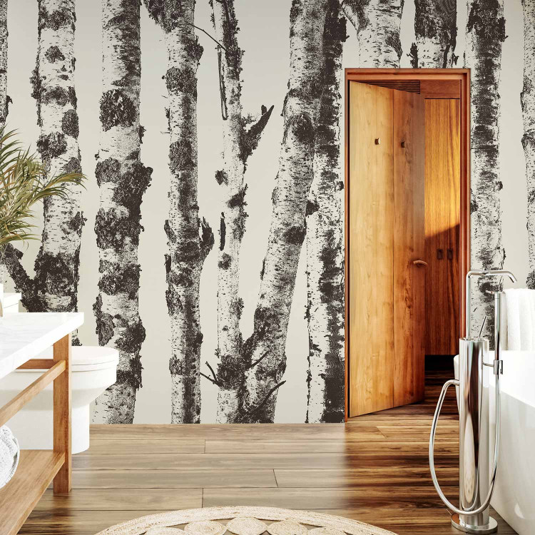 Wall Mural Stately Birches - First Variant 130495 additionalImage 8