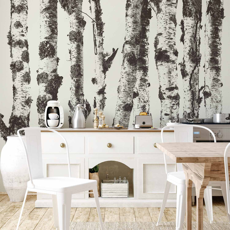 Wall Mural Stately Birches - First Variant 130495 additionalImage 6