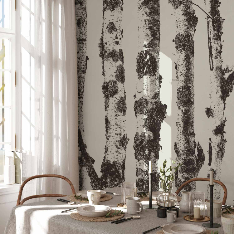 Wall Mural Stately Birches - First Variant 130495 additionalImage 7