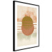 Poster Water Reflections - composition of circles and stripes in an abstract motif 131795 additionalThumb 6